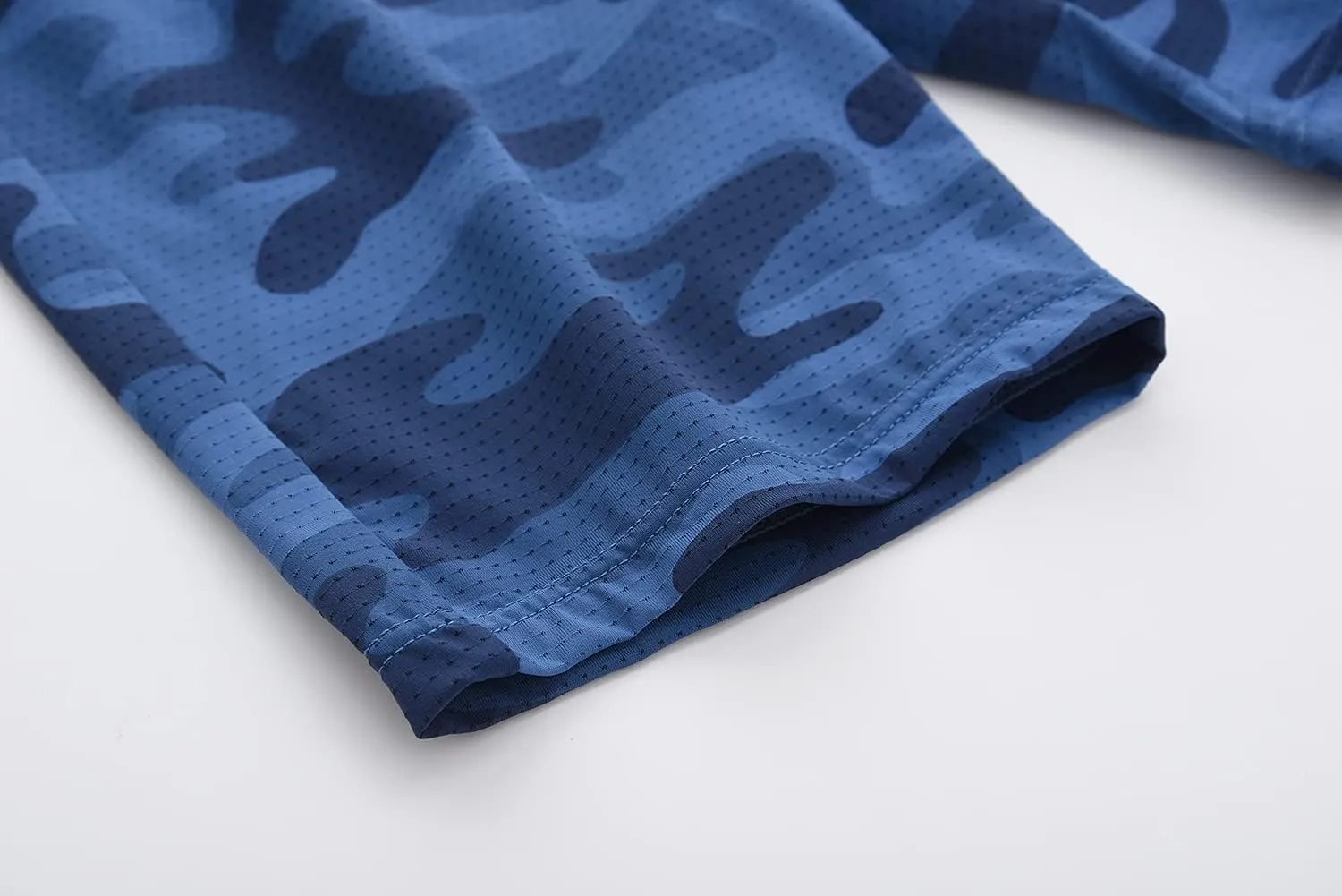 ACESTAR Boys Camouflage Athletic Shorts - Quick Dry Active Youth Printed Camo Core Mesh Sport Shorts with Pockets