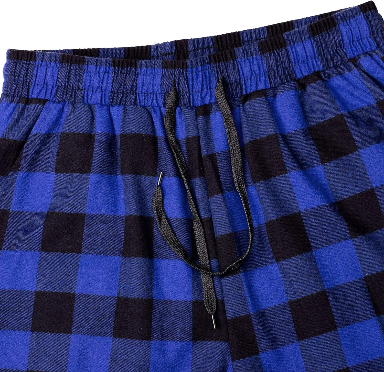 Alimens & Gentle Mens Heavyweight Flannel Plaid Pajama Pants 100% Cotton Sleep Lounge Pant