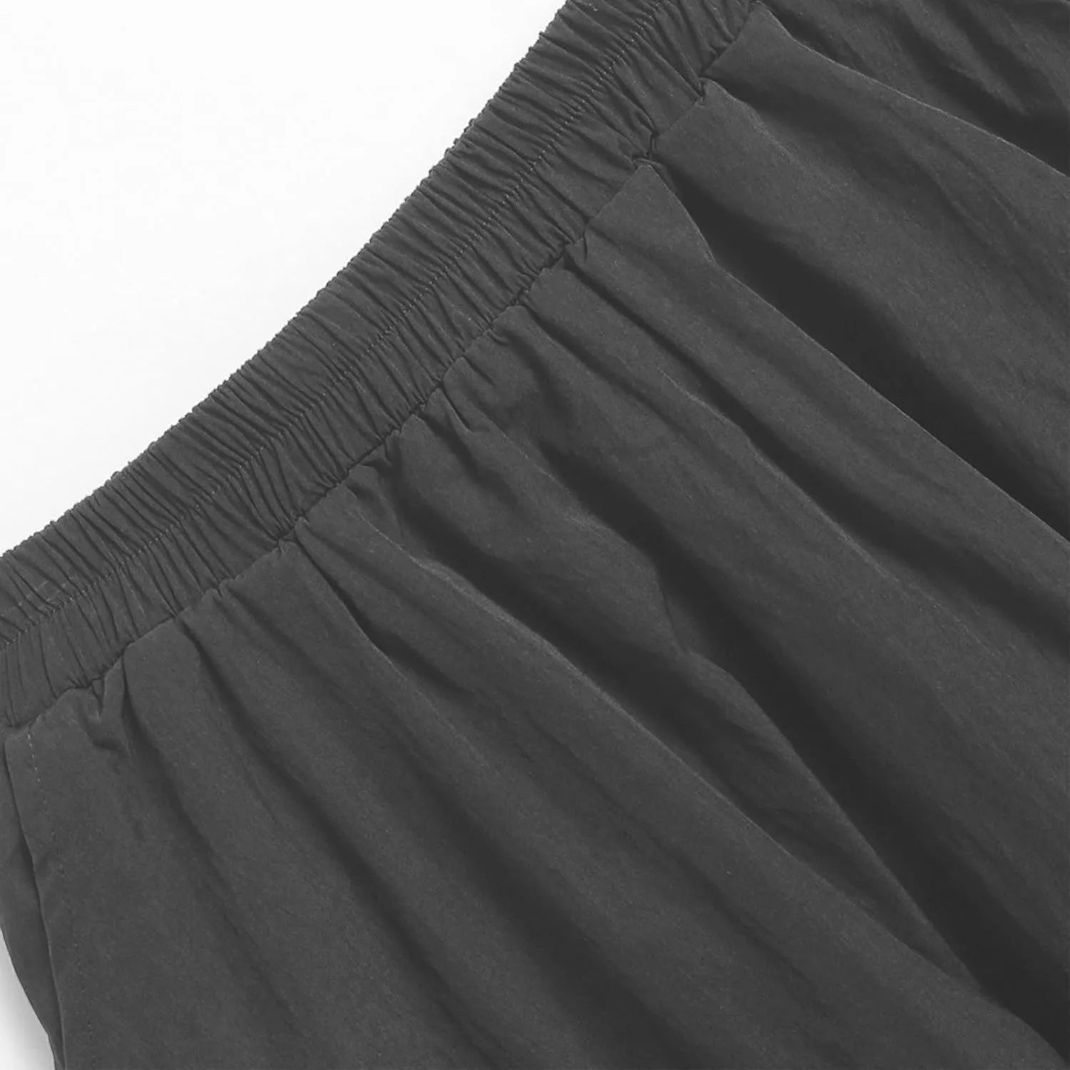 Ankle Length Skirt for Women Summer Beach Casual Elastic High Waisted Maxi Skirt Puff Long Skirts with Pockets