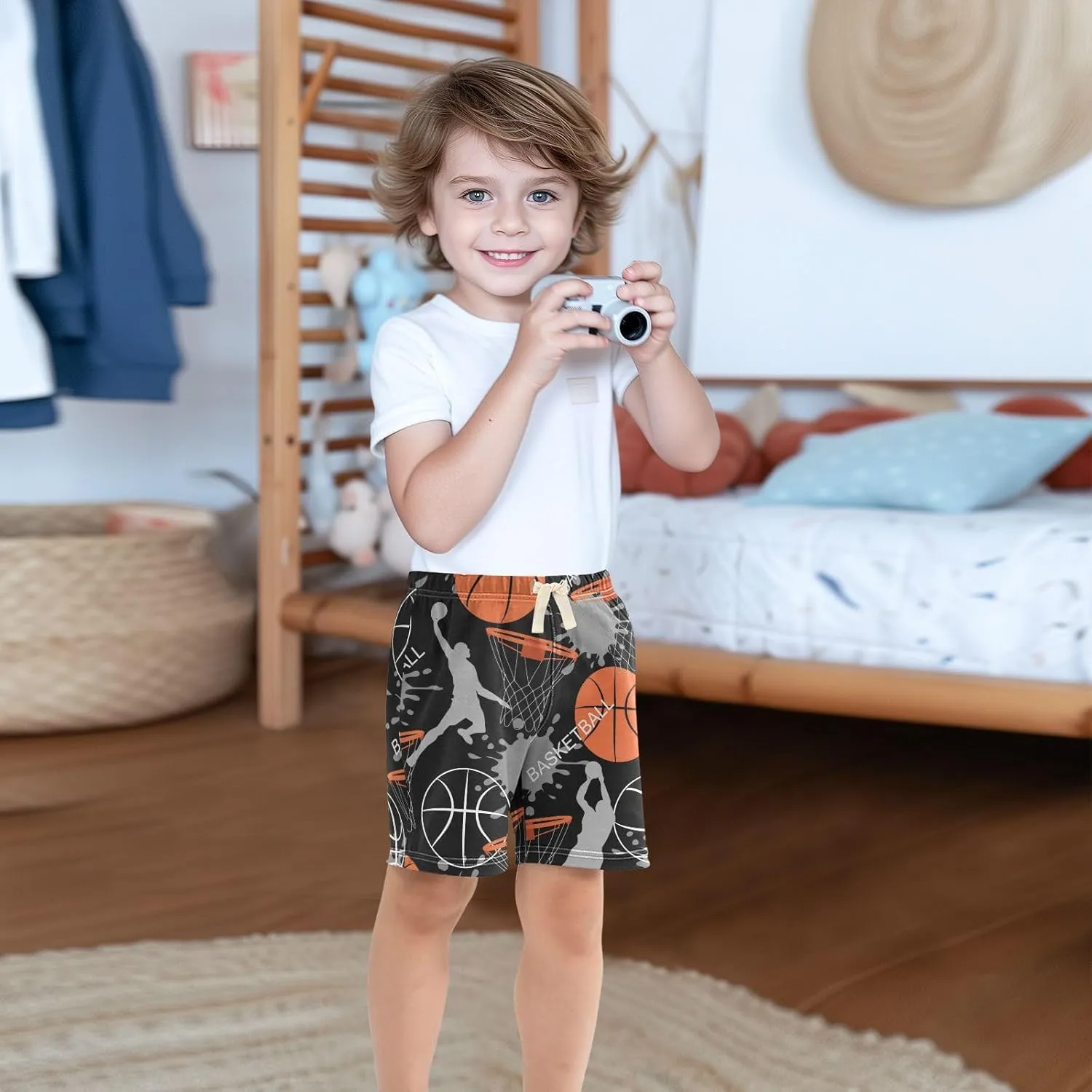 Baby Boys Shorts Cute Snake Toddler Printed Jogger Shorts Kids Pants 2T