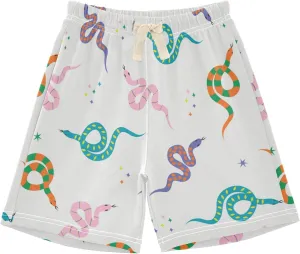 Baby Boys Shorts Cute Snake Toddler Printed Jogger Shorts Kids Pants 2T