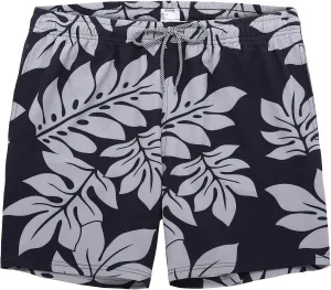 Biwisy Mens Swim Trunks Quick Dry Swim Shorts with Mesh Lining Funny Beach Shorts