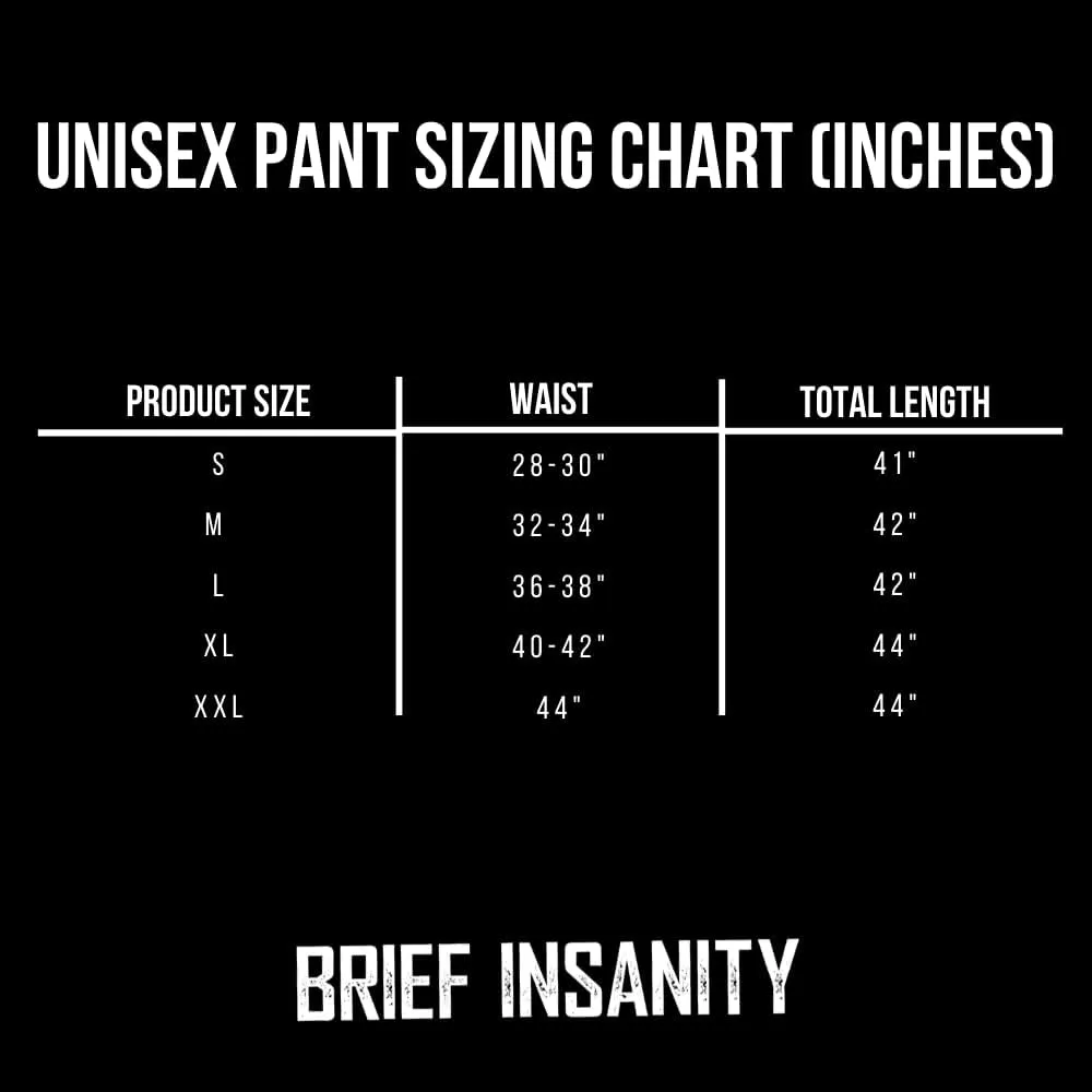 BRIEF INSANITY Unisex State Lounge Pajama Pants - Comfy, Loose-Fit, Ultra-Soft - Black and Gold Tie-Dye Bottoms