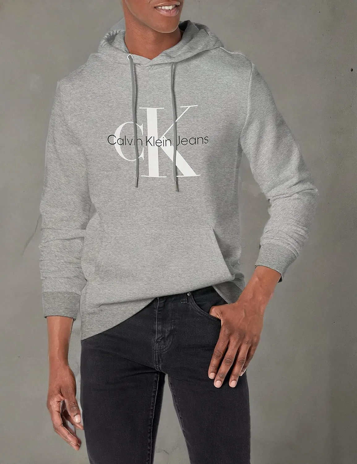 Calvin Klein Men's Monogram Logo Hoodie