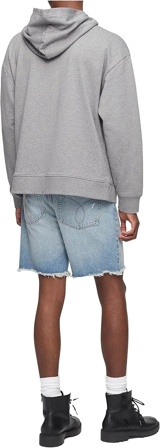 Calvin Klein Men's Relaxed Fit Logo French Terry Hoodie