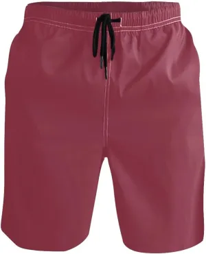 CHIFIGNO Ghostly Night Black Swim Shorts for Men, Quick Dry Shorts Men, Small Men's Beach Shorts
