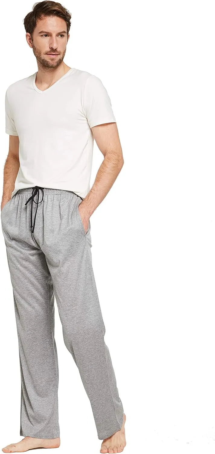 Comfortable Jersey Cotton Knit Pajama Lounge Sleep Pants