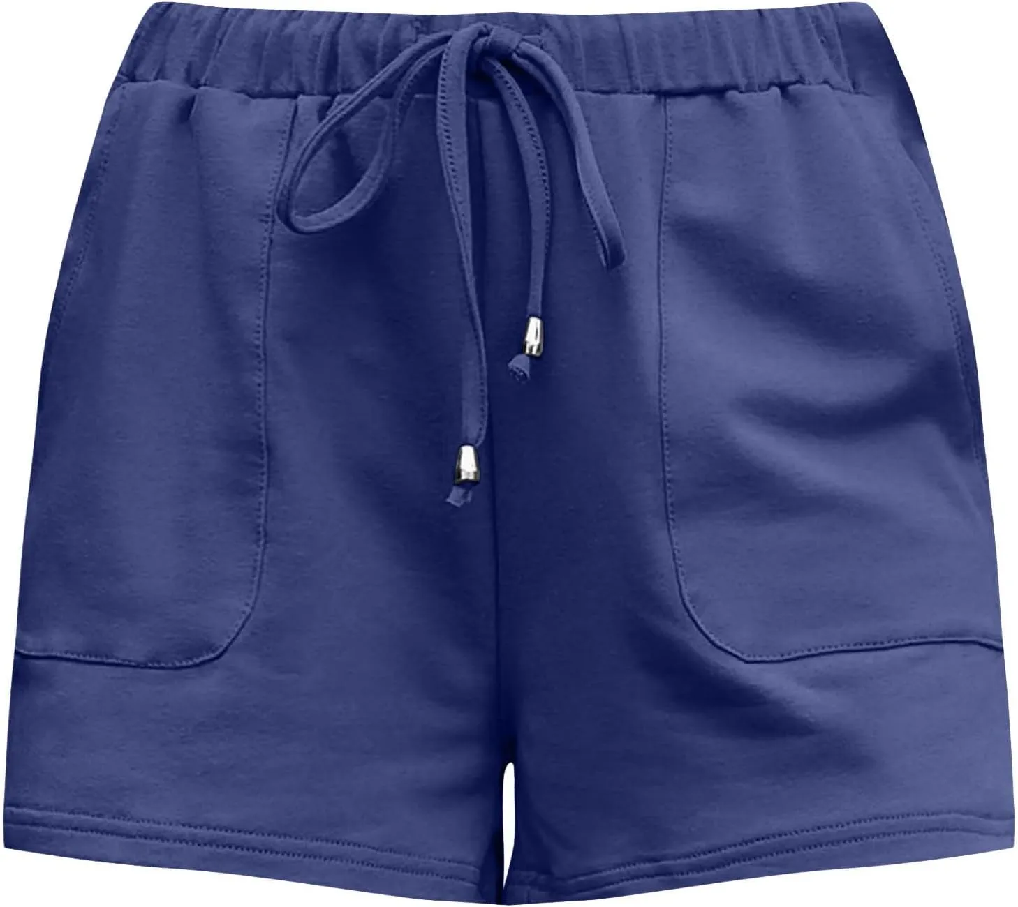 Cotton Linen Shorts for Women Trendy Casual High Waist Drawstring Short Pants 2024 Summer Loose Comfy Soft Lightweight Shorts