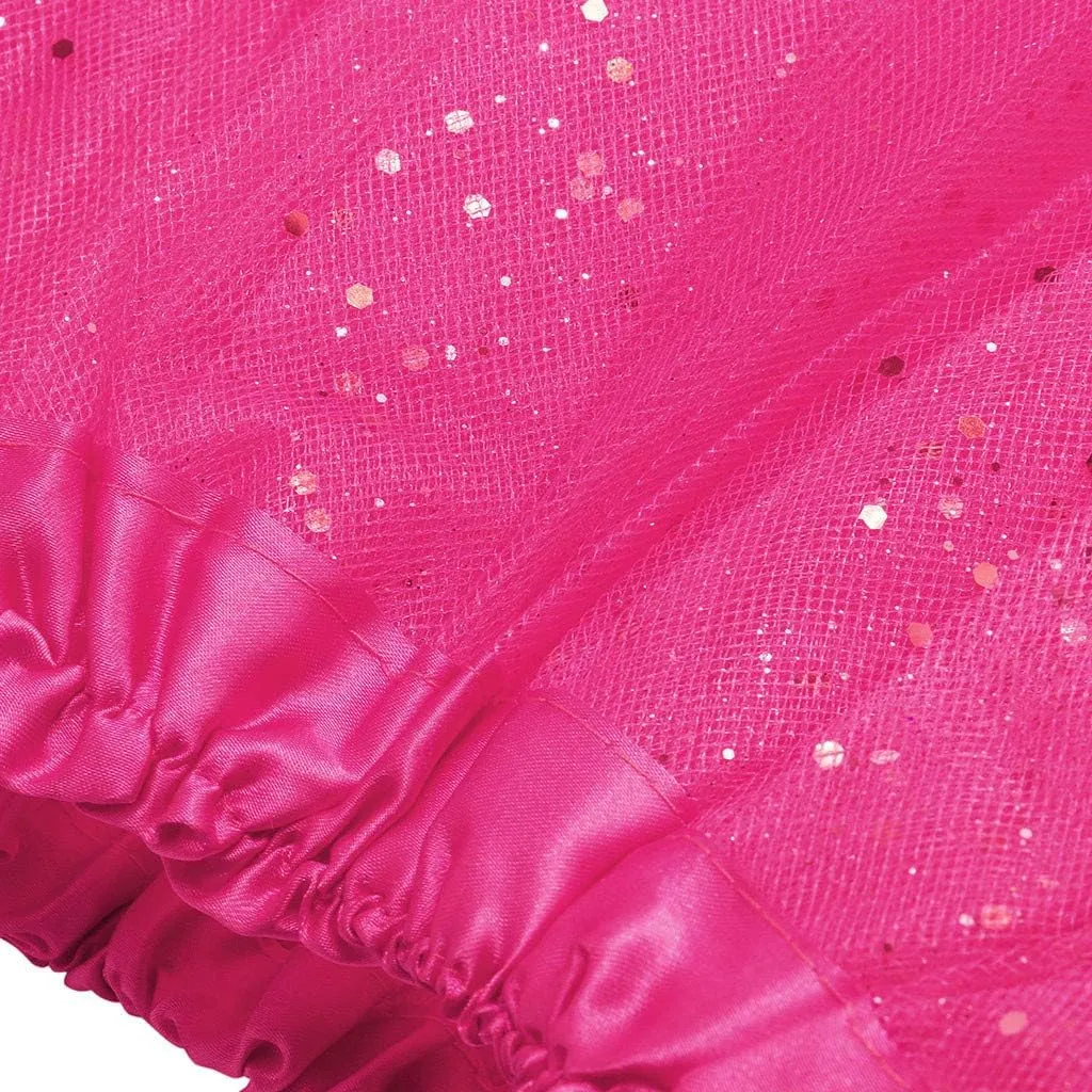 Dancing Skirt Paillette Womens Short Skirts for Girls Trendy Elastic Plus Size Party Skirt Layered Adult 3 Pleated Mini Skirt