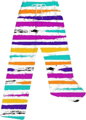 Flannel Pajama Pants Womens Casual Comfy Plush Fleece Sleep Pj Pants Bottoms Relaxed Fit Pj Pants