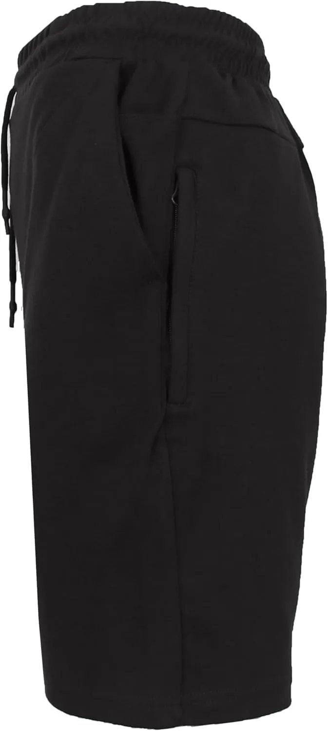 Galaxy by Harvic Men's Athletic French Terry Shorts, Casual Active Shorts with Multi Pockets (Size S-2XL)