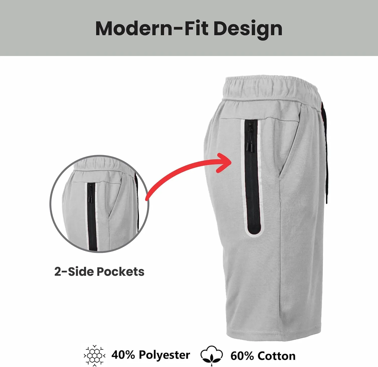 Galaxy by Harvic Tech Fleece Shorts