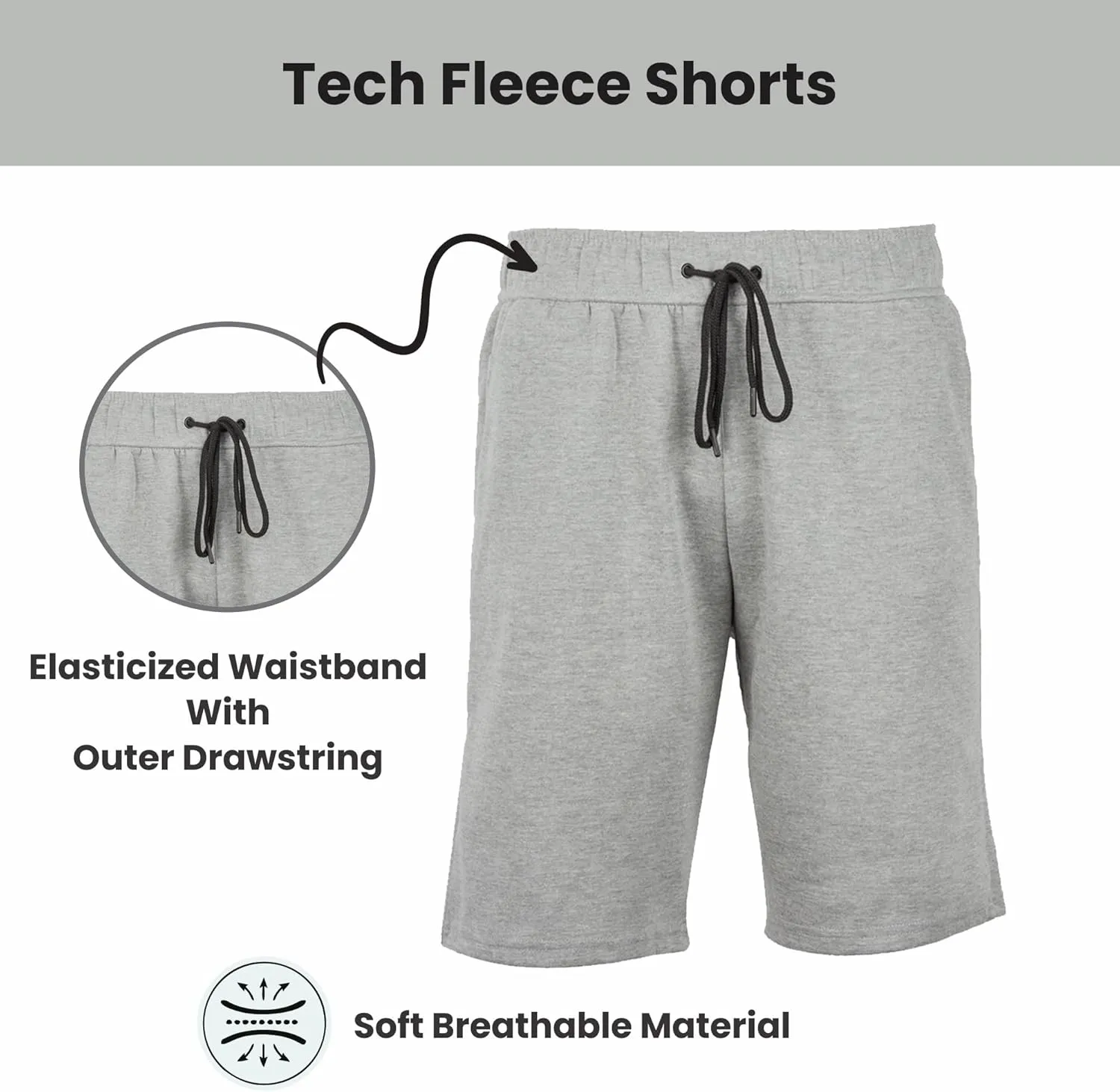 Galaxy by Harvic Tech Fleece Shorts
