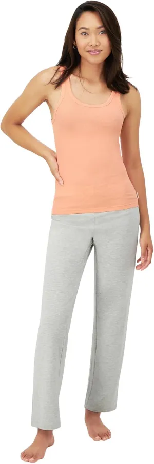 Hanes Women's Originals Comfywear Rib Tank & Lounge Pants, 2-Piece Set