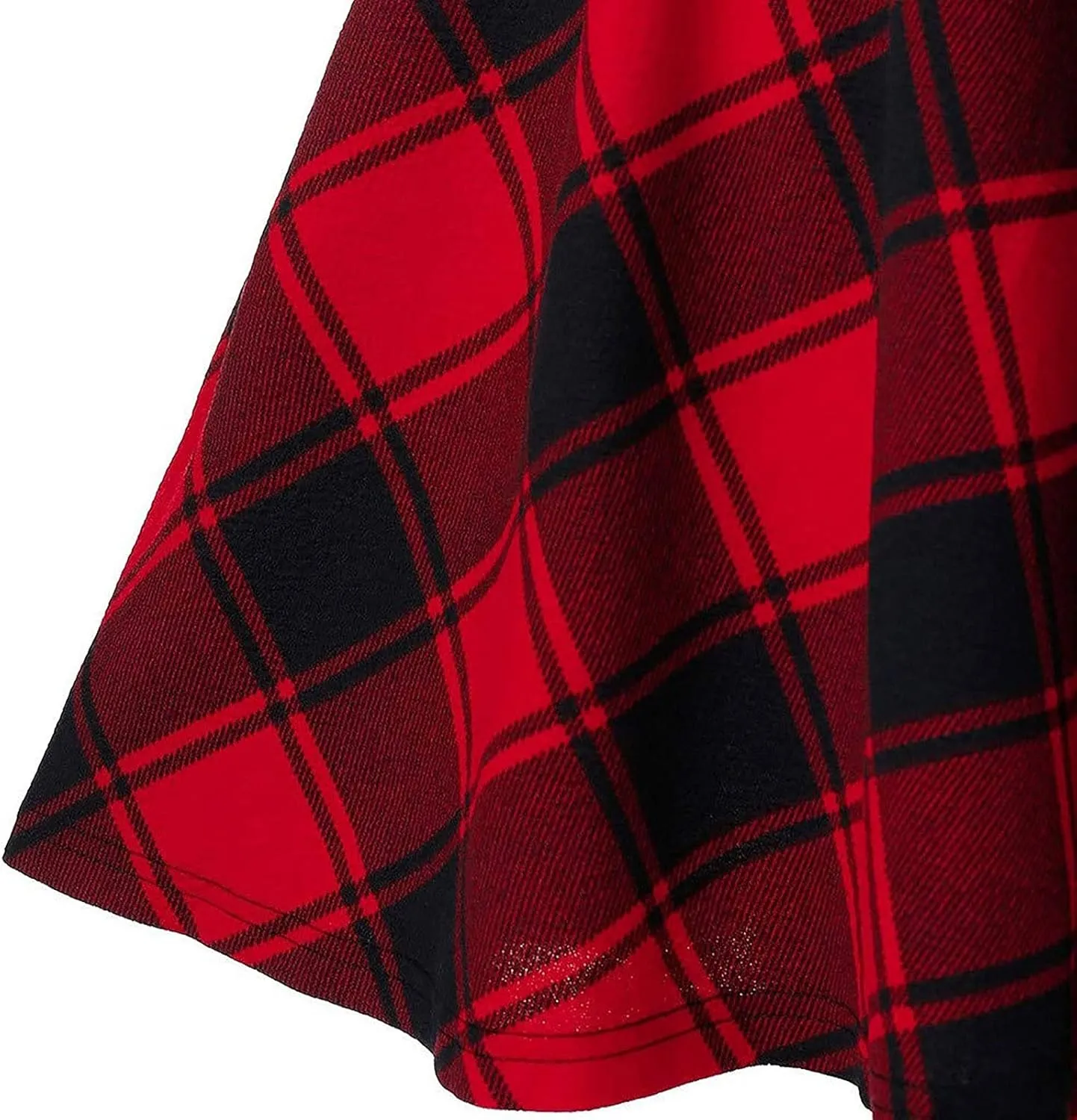 Irish Tartan Skirts for Women Gothic High Waisted Cross Tied Plaid A Line Pleated Mini Short Skirt