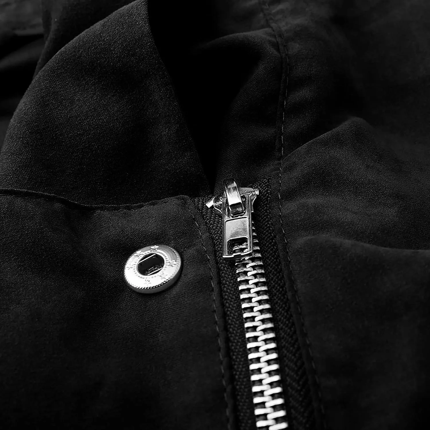 Jackets for Women Trendy Faux Suede Moto Jacket Open Front Cardigan Leather Motorcycle Jacket Lapel Collar Coat Women