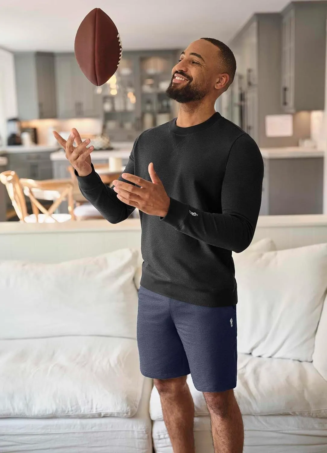 Jockey Men's Loungewear Cotton Blend Fleece 8.5" Short