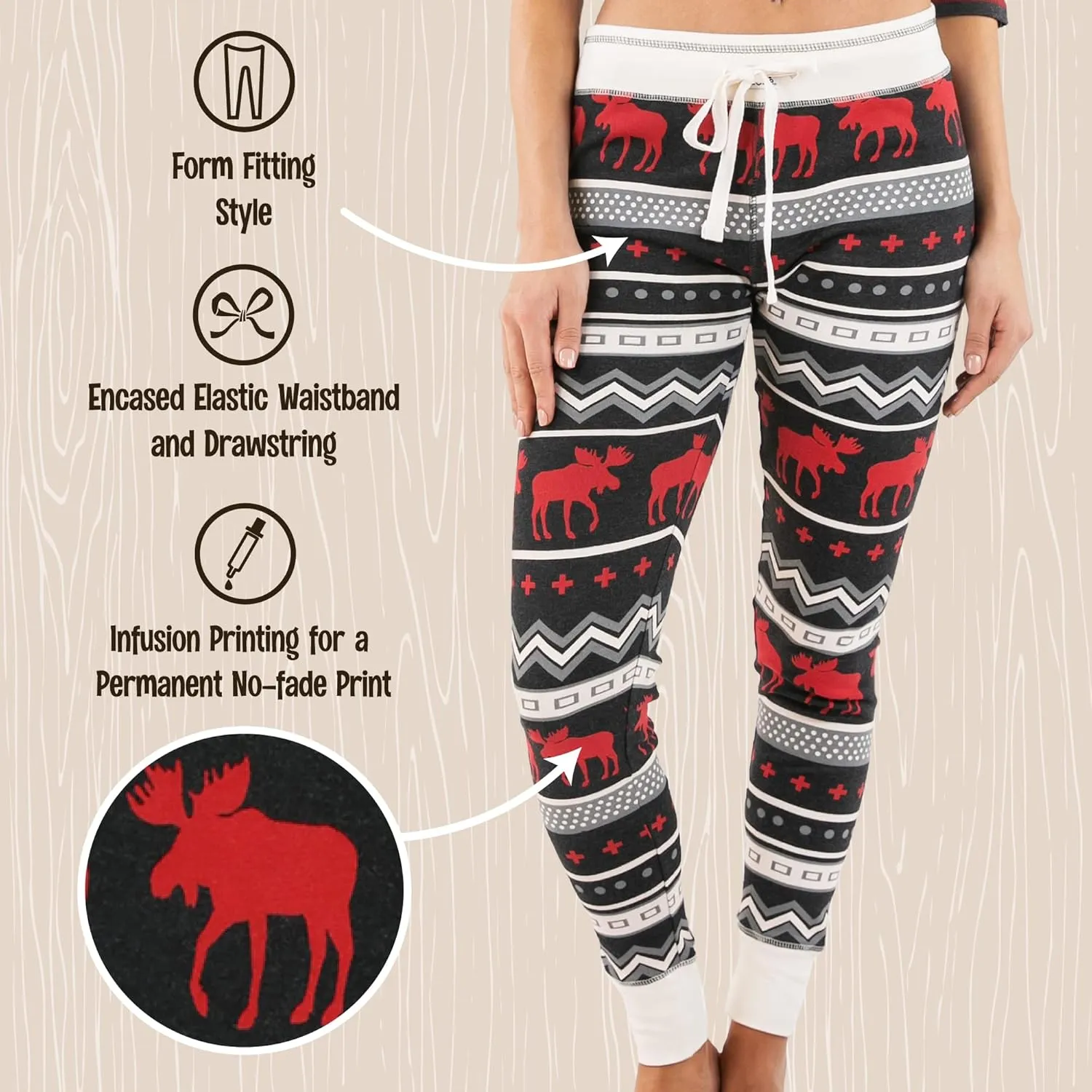 Lazy One Women's Leggings and Tees, Pajama Separates, Cozy Loungewear for Women
