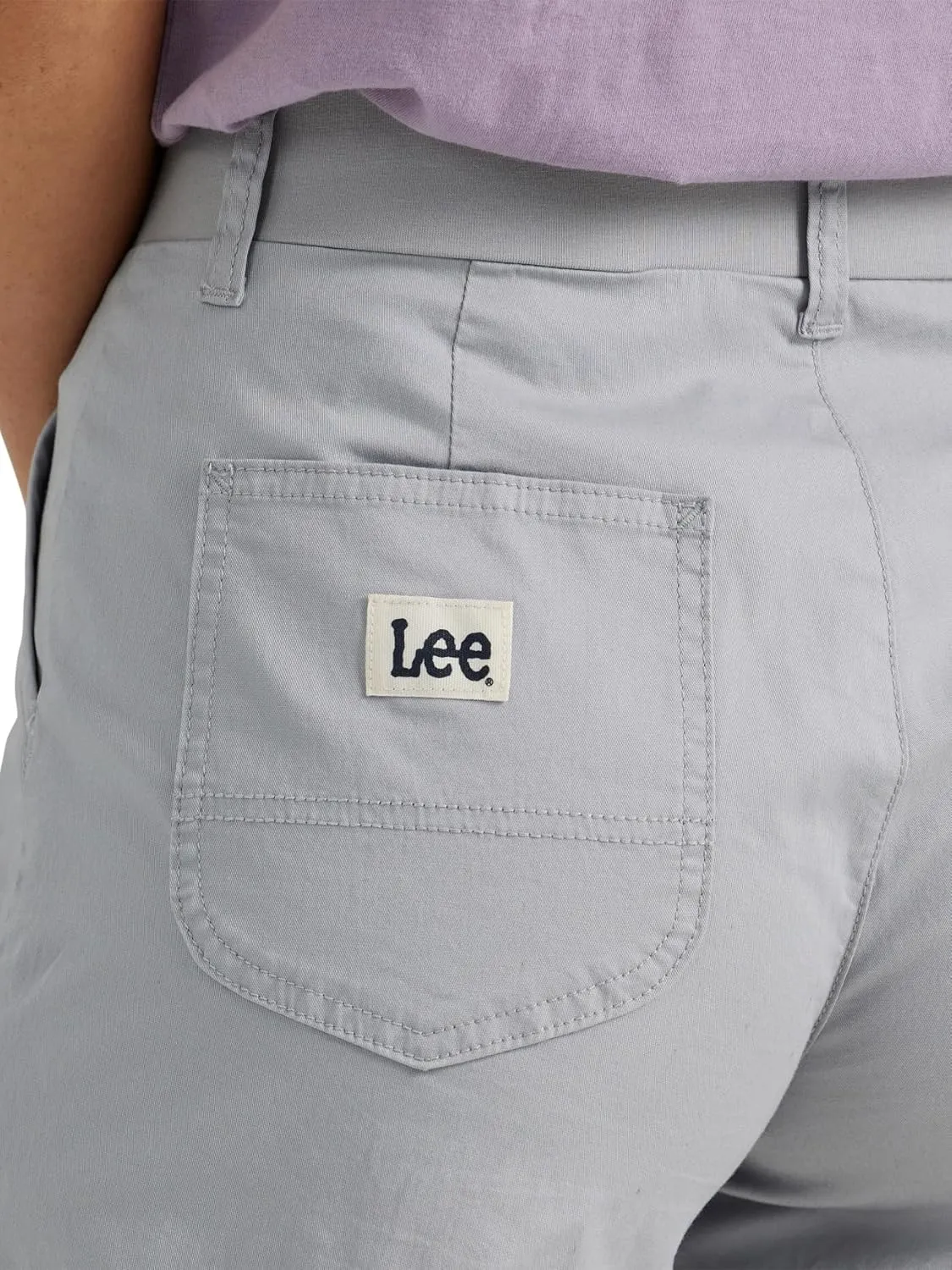Lee Women's Ultra Lux Comfort with Flex-to-go Utility Bermuda Short