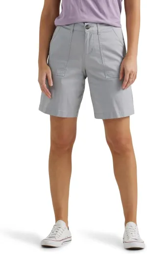 Lee Women's Ultra Lux Comfort with Flex-to-go Utility Bermuda Short