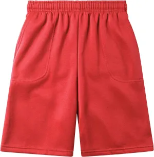 MA CROIX Essentials Mens Premium Brushed Sweat Shorts Lightweight Fleece Elastic Gym Loungewear