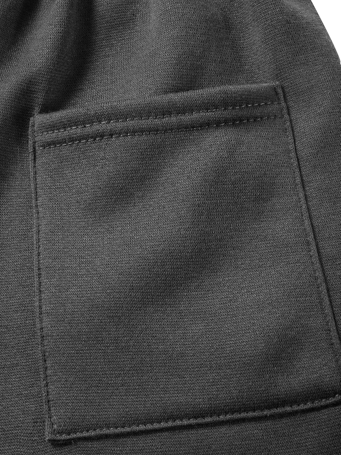 MA CROIX Essentials Mens Premium Brushed Sweat Shorts Lightweight Fleece Elastic Gym Loungewear