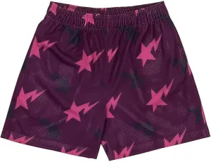 Men's Athletic Casual Print Mesh Shorts Running Basketball Gym Workout Lightweight Quick Dry Sports Shorts with Pockets