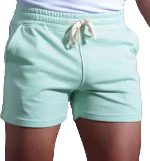 Mens Running Shorts Gym Casual Athletic Shorts Fitted Drawstring Stretchy Shorts Solid Workout Shorts Beach Vacation
