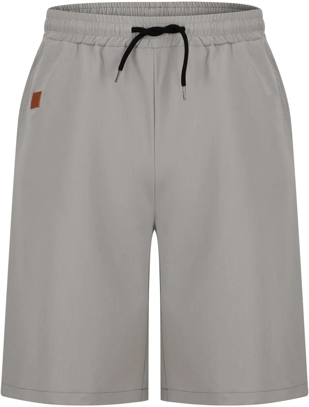 Mens Shorts Casual Drawstring Lounge Shorts Elastic Waist Athletic Summer Shorts Plus Size Running Gym Shorts Pockets