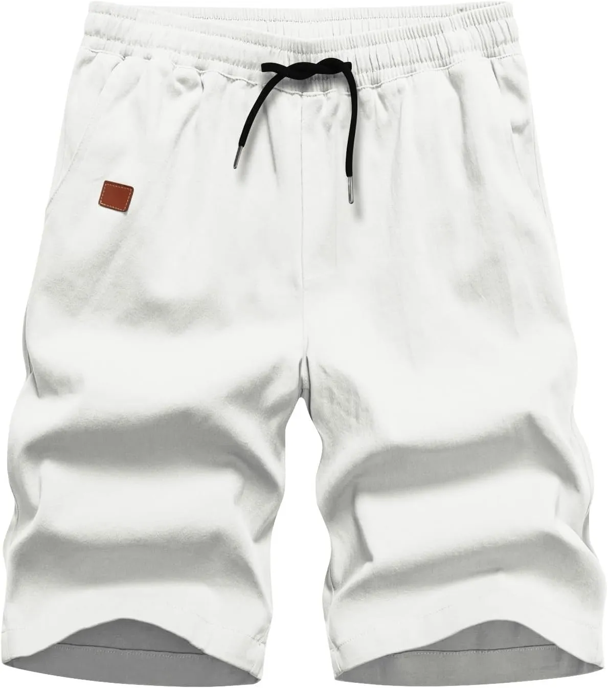 Mens Shorts Casual Drawstring Lounge Shorts Elastic Waist Big and Tall Summer Shorts Plus Size Athletic Running Shorts