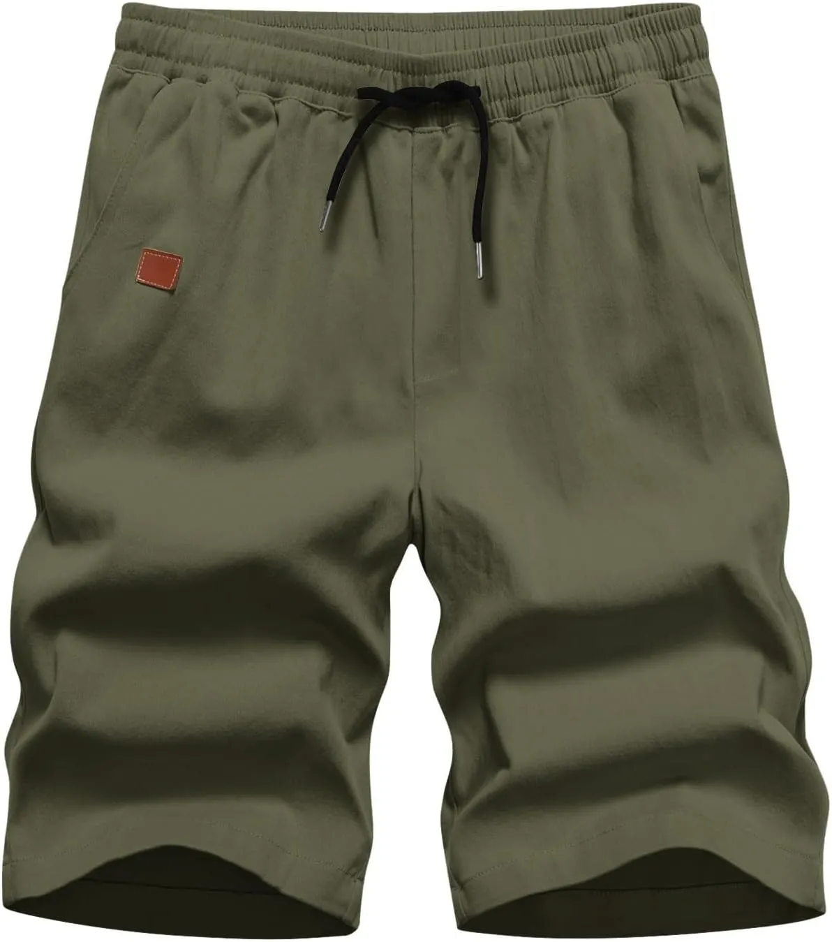 Mens Shorts Casual Drawstring Lounge Shorts Elastic Waist Big and Tall Summer Shorts Plus Size Athletic Running Shorts