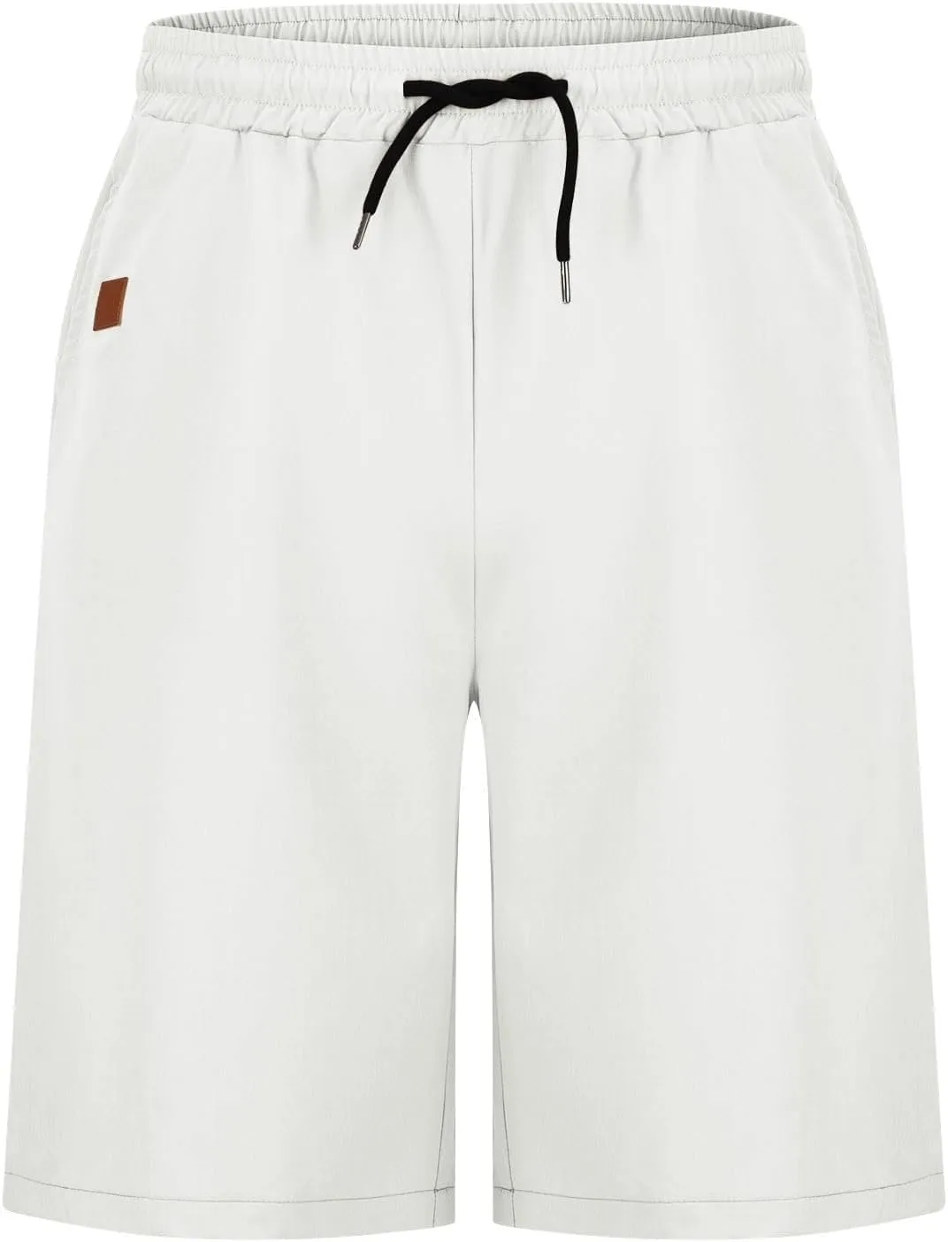 Mens Shorts Casual Drawstring Lounge Shorts Elastic Waist Big and Tall Summer Shorts Plus Size Athletic Running Shorts