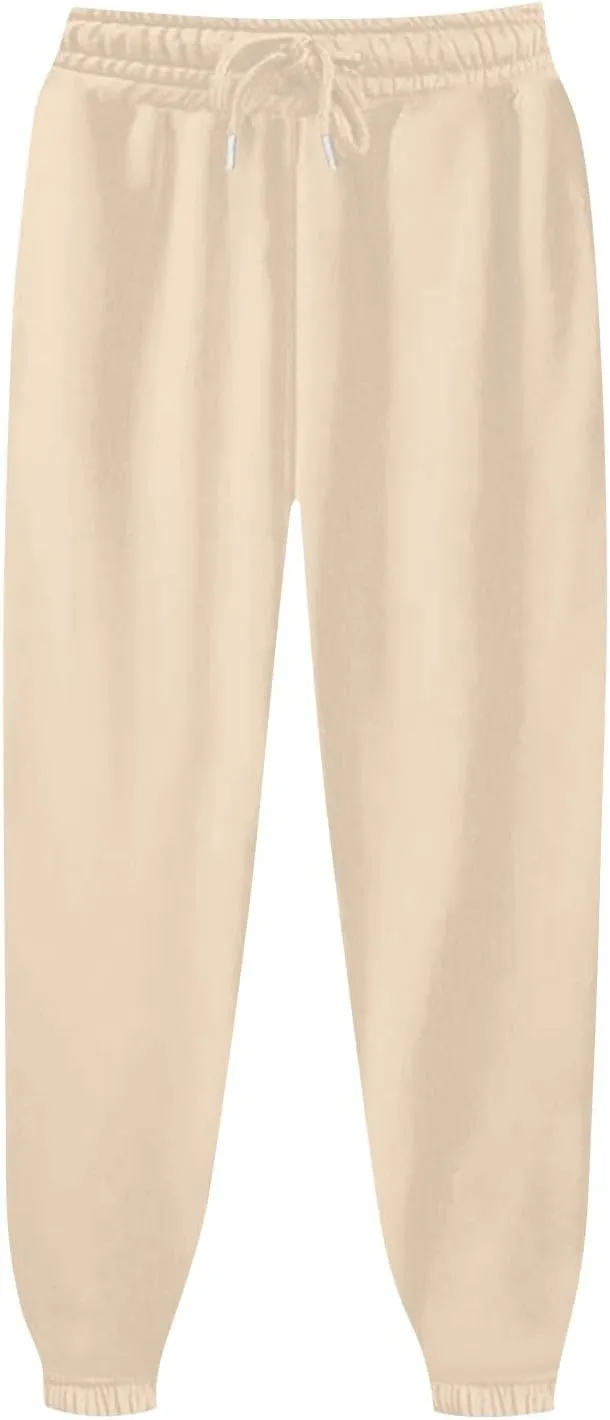 Oversized Active Sweatpants for Women Loose fit Drawstring Joggers with Pockets Lounge Pants for Yoga Workout Running
