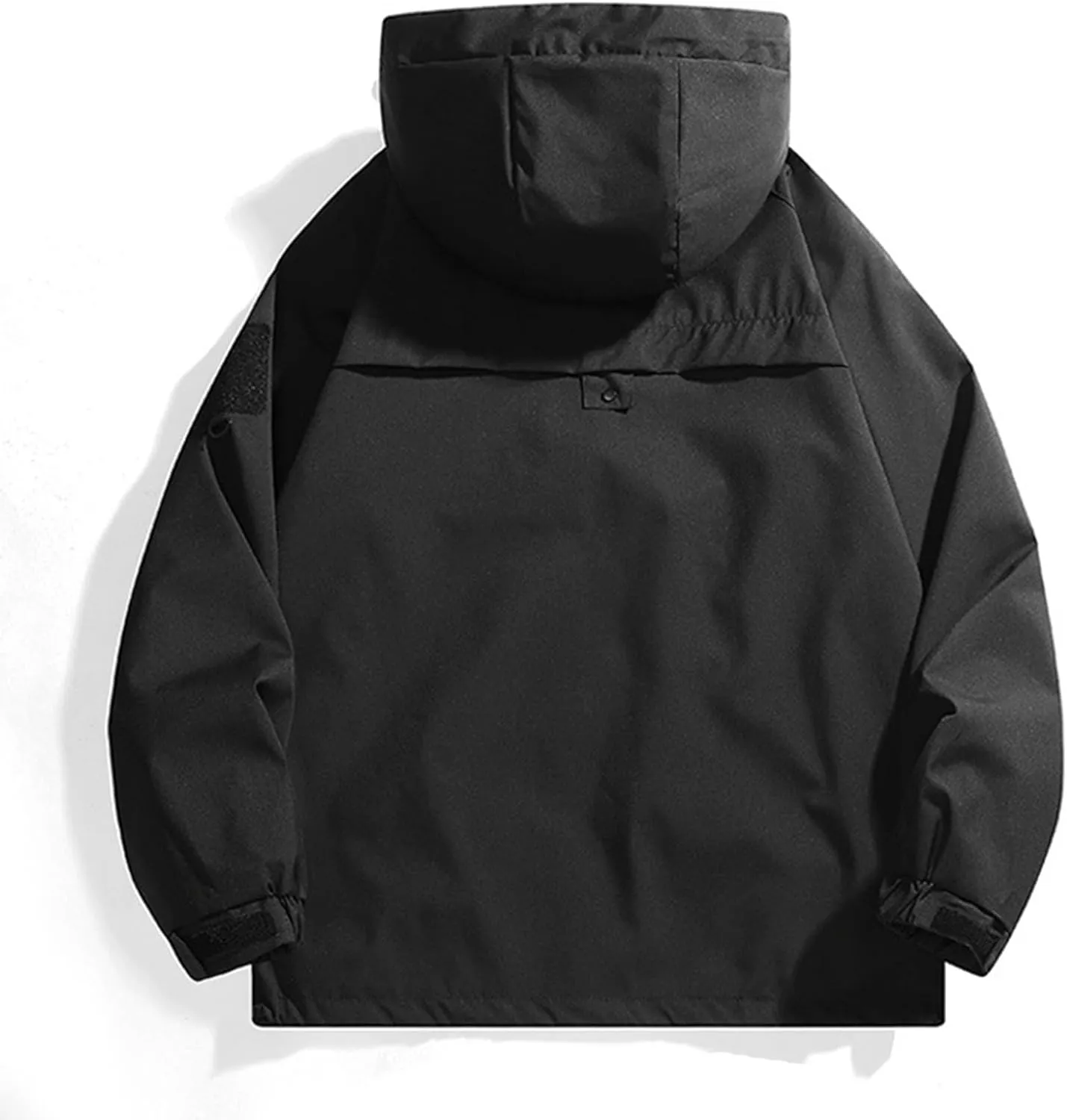 RTRDE Men's Camping Jackets Waterproof Windbreaker Rain Jacket Lightweight Proof Raincoat with Hood for Outdoor, M-3XL