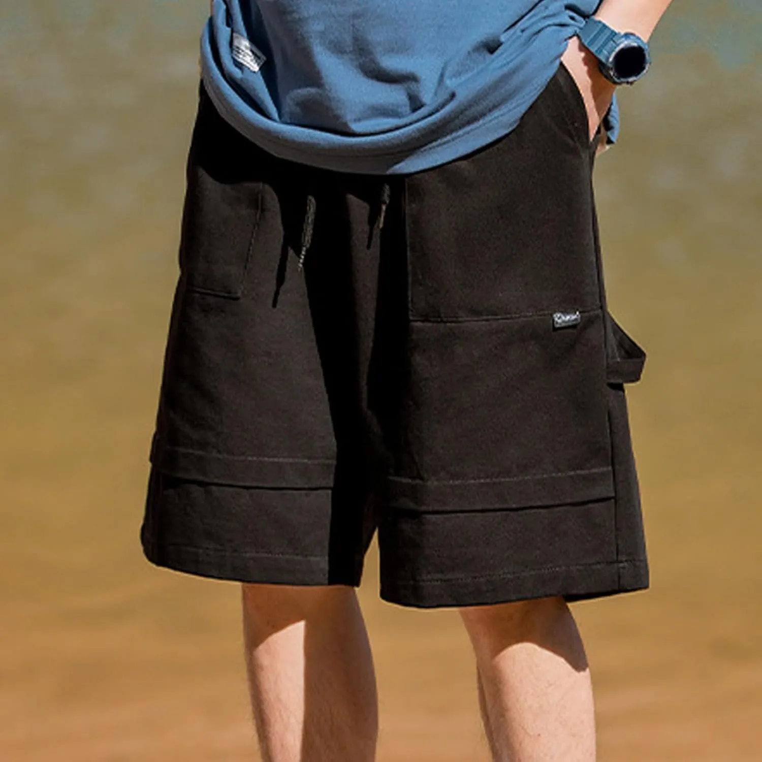 Shorts for Men Casual Classic Athletic Cotton Sweat Shorts with Drawstring Lounge Shorts Jogger Athletic Workout Gym Shorts