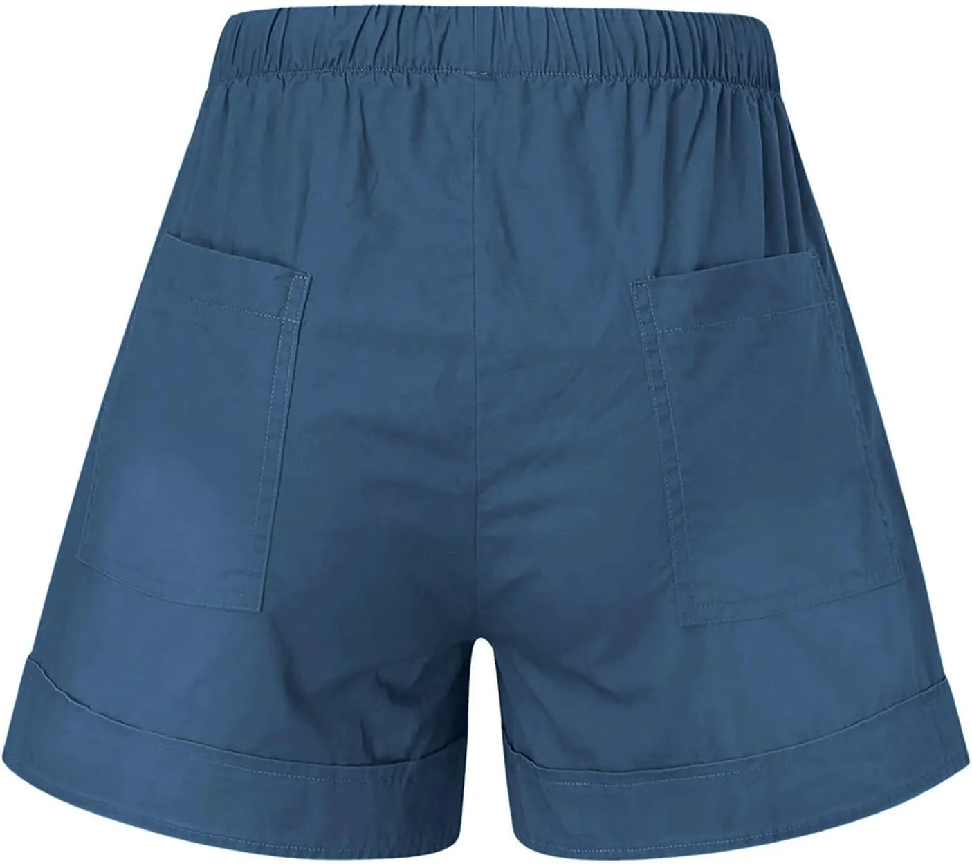 Shorts for Women 2024 Drawstring High Waisted Summer Bermuda Shorts Soft Trendy Lounge Shorts Beach Vacation Shorts