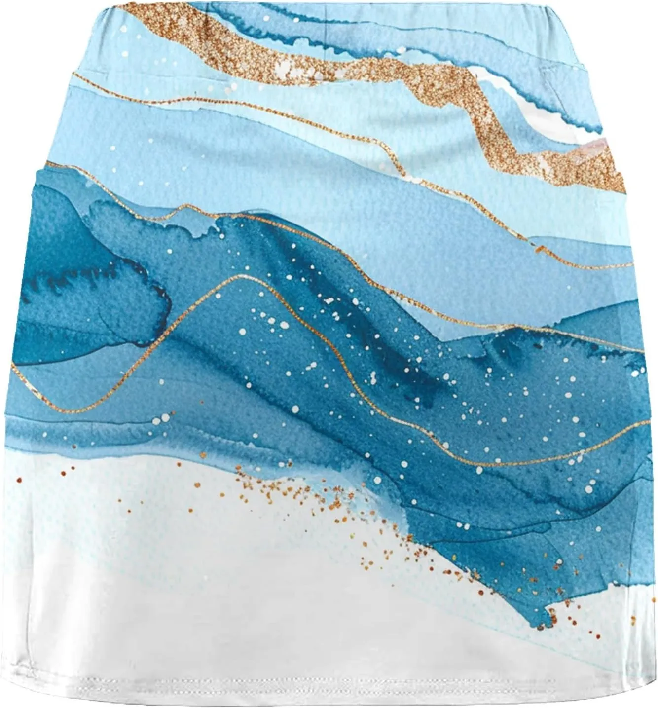 Skorts for Woman Fashion High Waist Floral Print Skirts Inner Shorts Summer Sports Running Skirt 2025 Gym Yoga Outfit