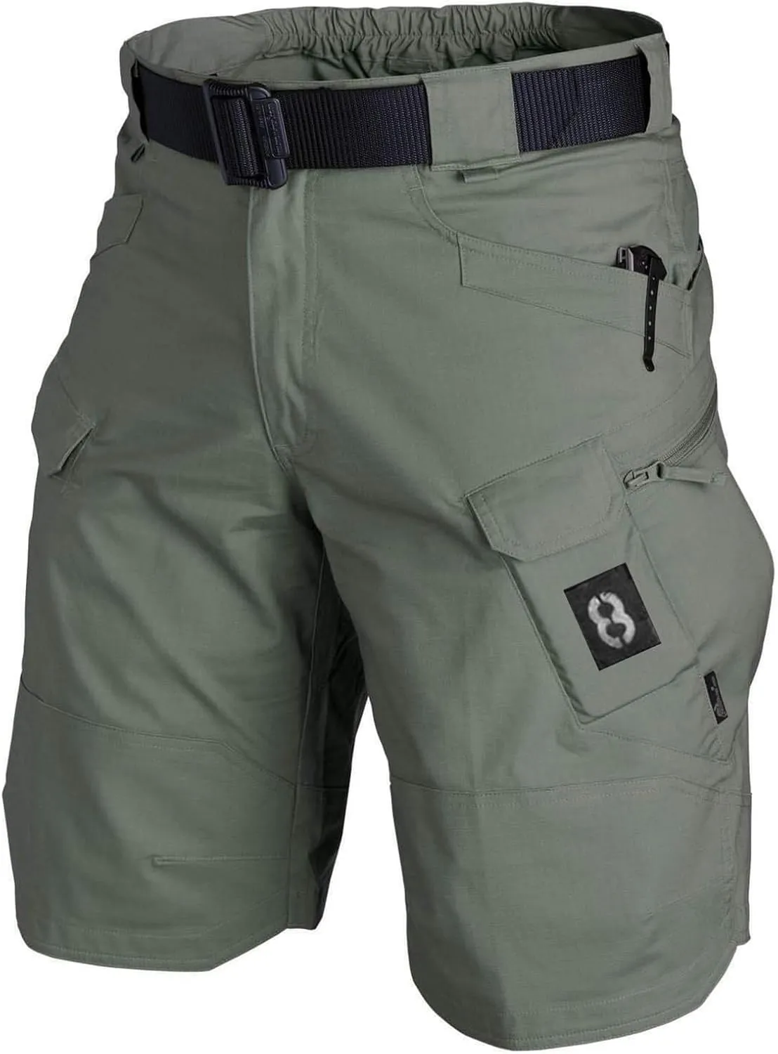 WENKOMG1 Mens Cargo Shorts 4th of July Outdoor Tactical Shorts Patritotic Printed Military Shorts with Multi Pockets