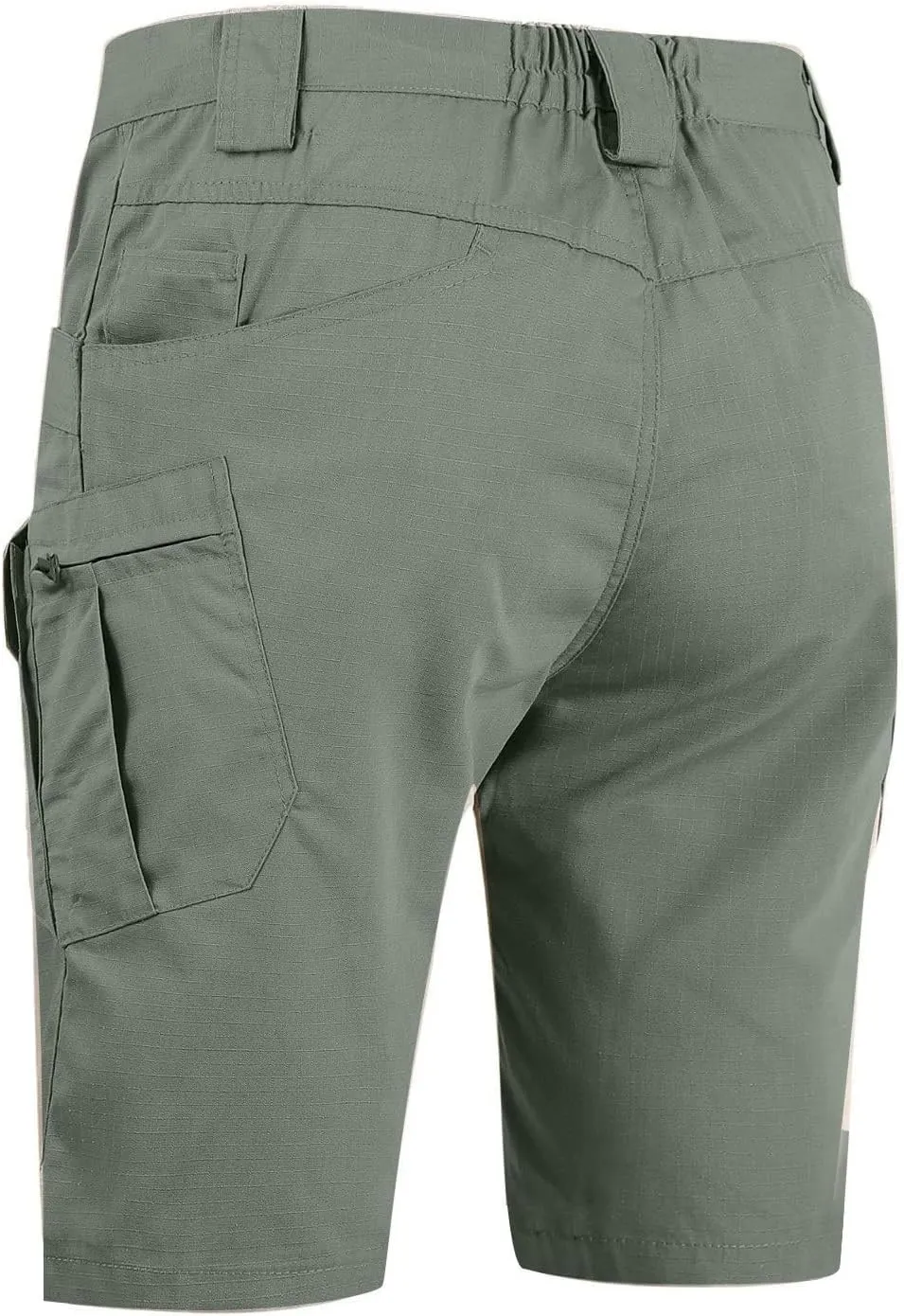 WENKOMG1 Mens Cargo Shorts 4th of July Outdoor Tactical Shorts Patritotic Printed Military Shorts with Multi Pockets