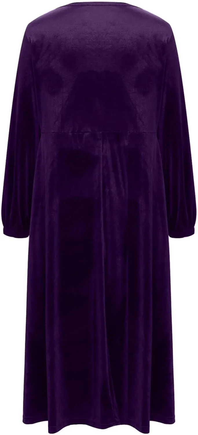 Women Dresses Dresses Homecoming Dress for Women Boat Neck Velvet Formal Elegant Thin Midi Winter Fall Dresses 2025