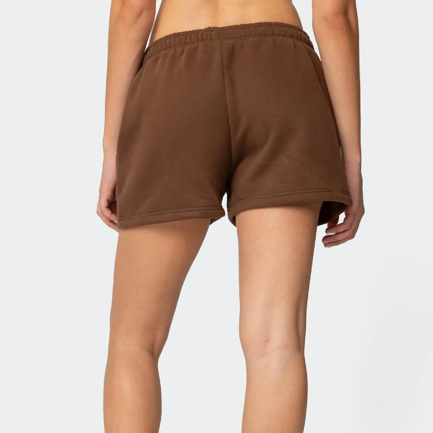 Women Low Rise Sweat Shorts Casual Y2k Drawstring Low Waisted Athletic Shorts Summer Cute Lounge Running Shorts