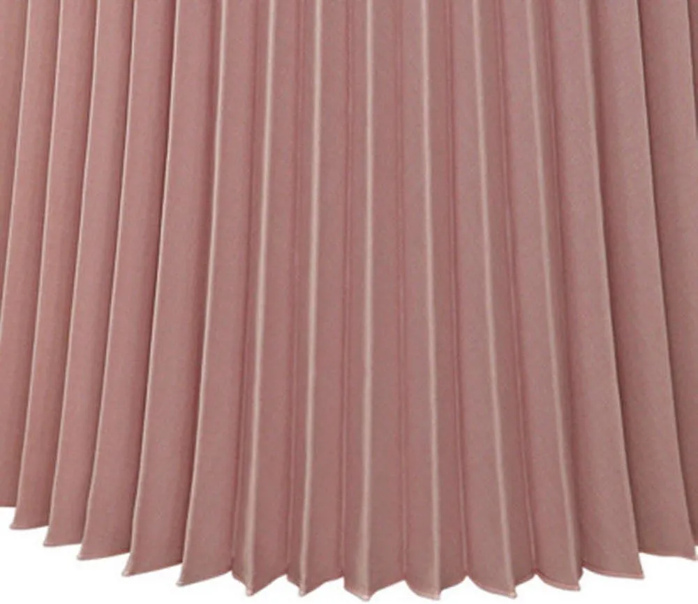 Women Skirt Elegant Solid Skirt Waist Elastic Pleated Womens Maxi Skirt Outfits for Women Pleated Cheer Mesh Mini