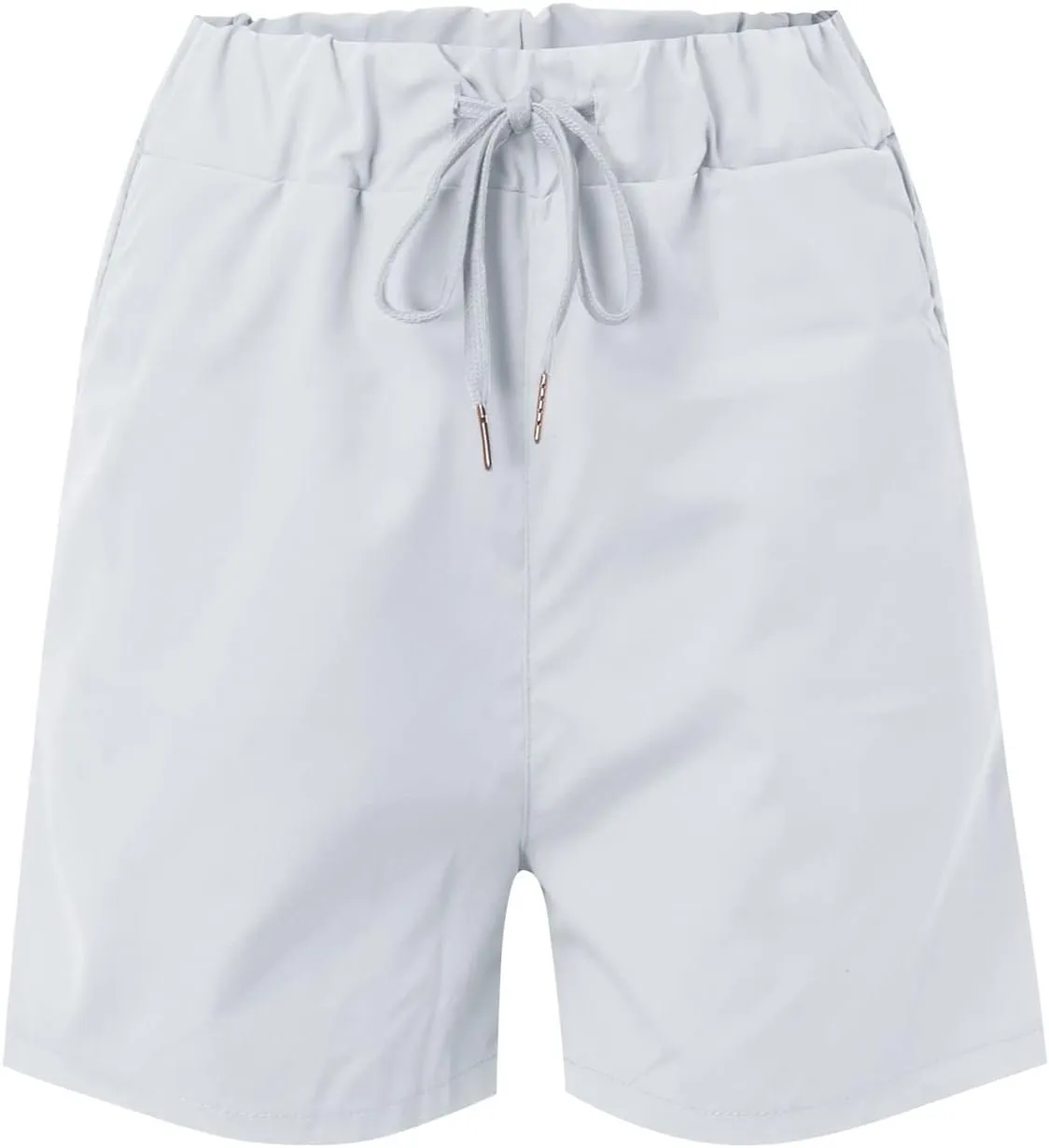 Women Summer Sporst Shorts Casual Drawstring Elastic Waisted Running Workout Shorts Lightweight Comfortable Shorts