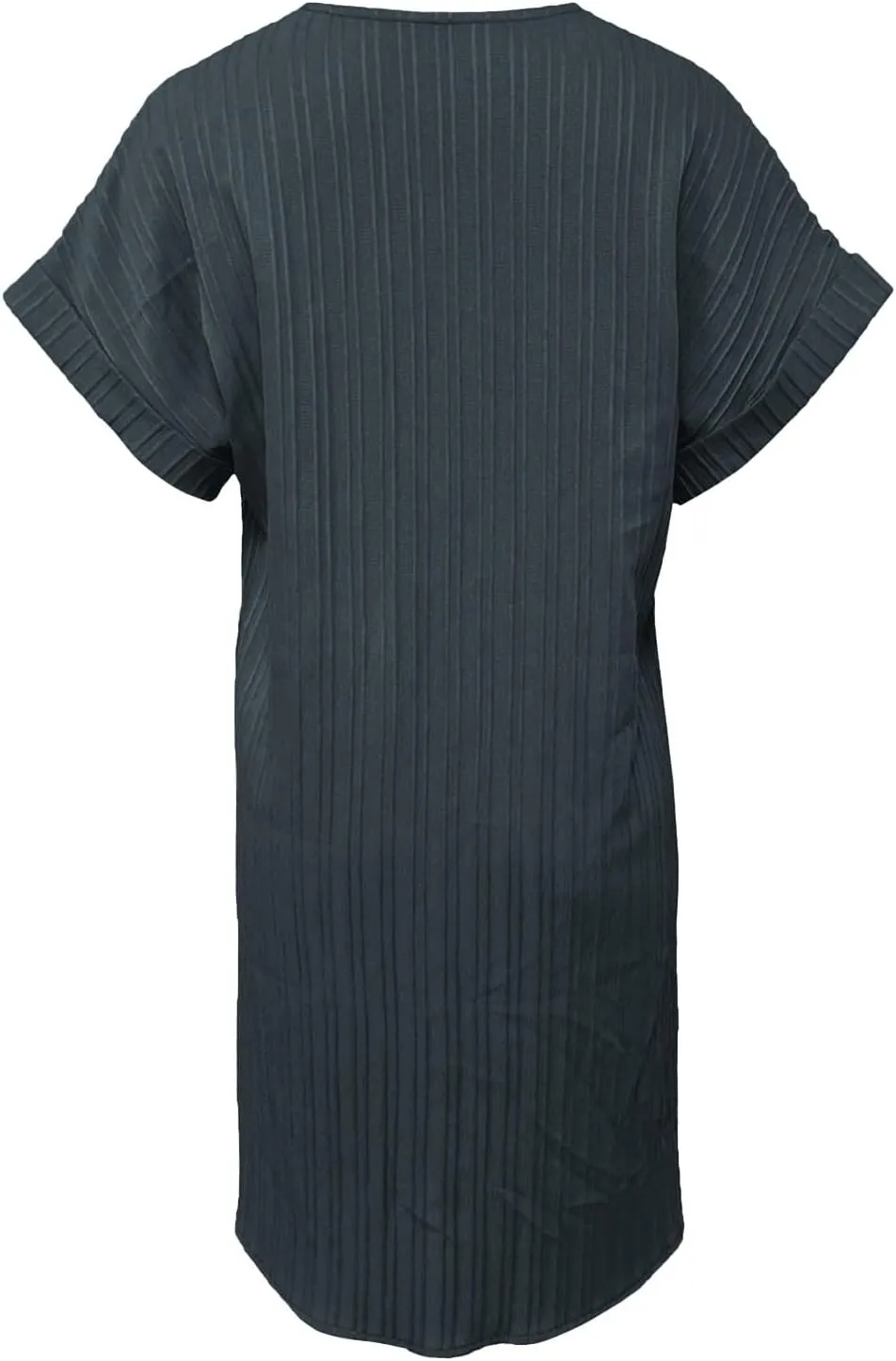 Womens Cotton Shirt Dress 2025 Summer Casual Cap Sleeve Button V Neck Shift Dress Beach Cover Up Shirts with Pockets