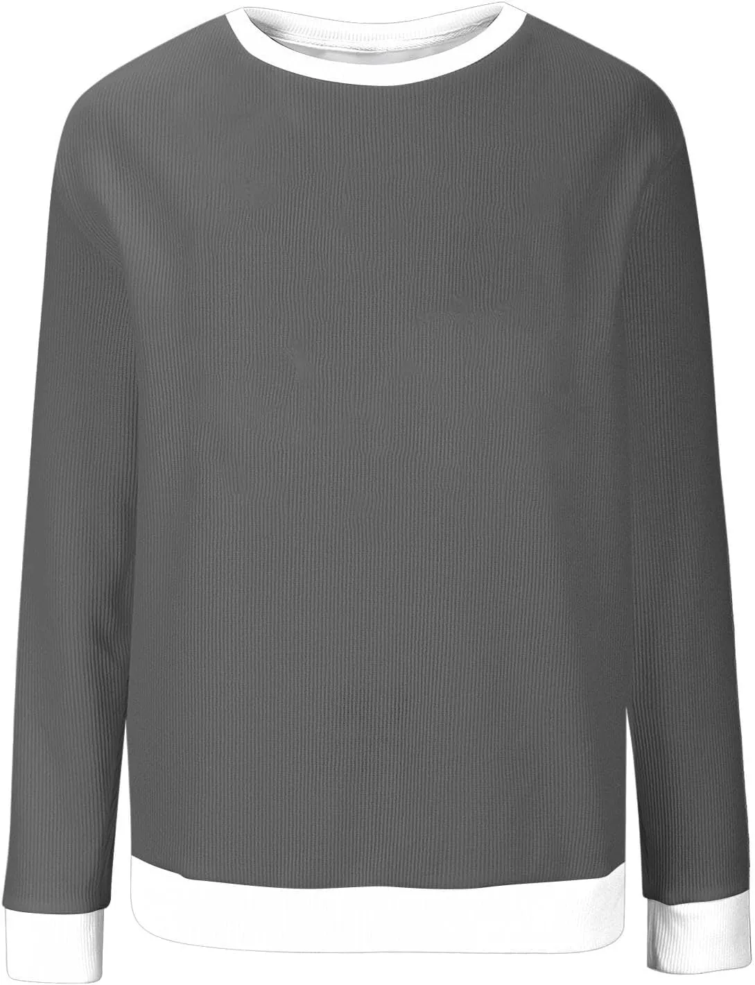 Women's Crew Neck Sweatshirts Oversized Pullover Casual Fleece Long Sleeve Loose Fit Tops Shirts Fashion 2024 Fall