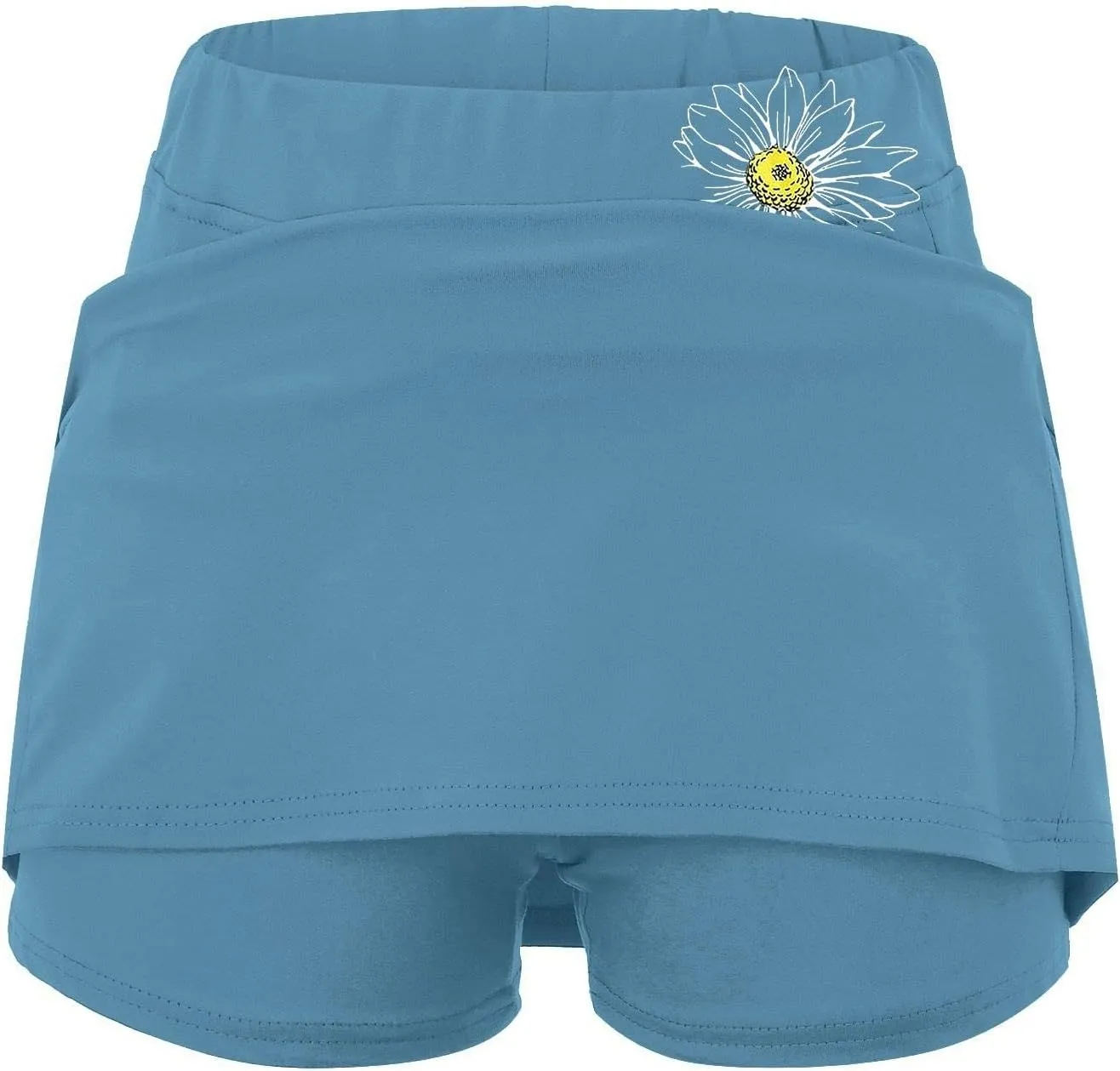 Womens Golf Skorts with Pockets Plus Size High Waist Tennis Skirt with Shorts Underneath Tummy Control Mini Skirts