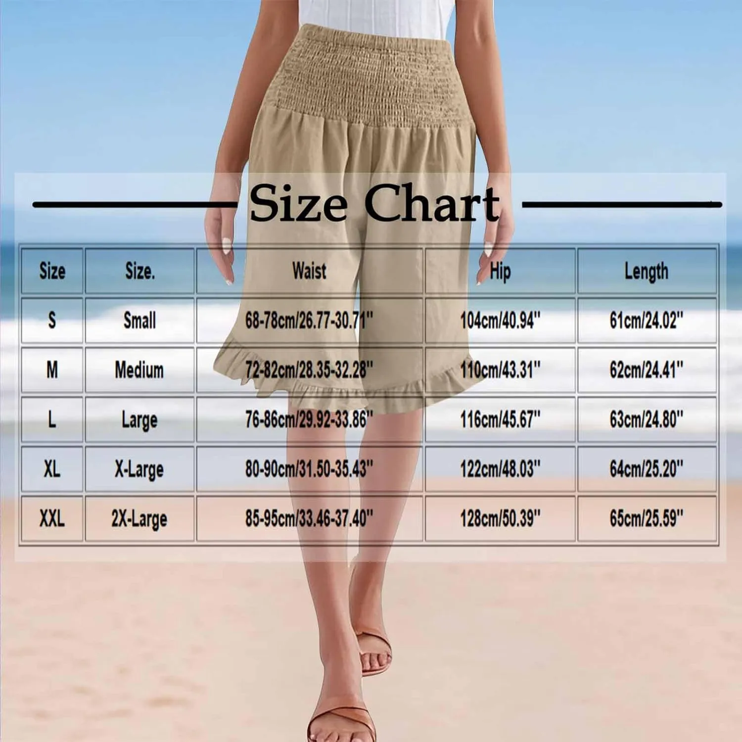 Women's Shorts Wide Leg Dressy Casual High Waisted Short Pants Work Summer Beach Clothes 2025 S-XXL