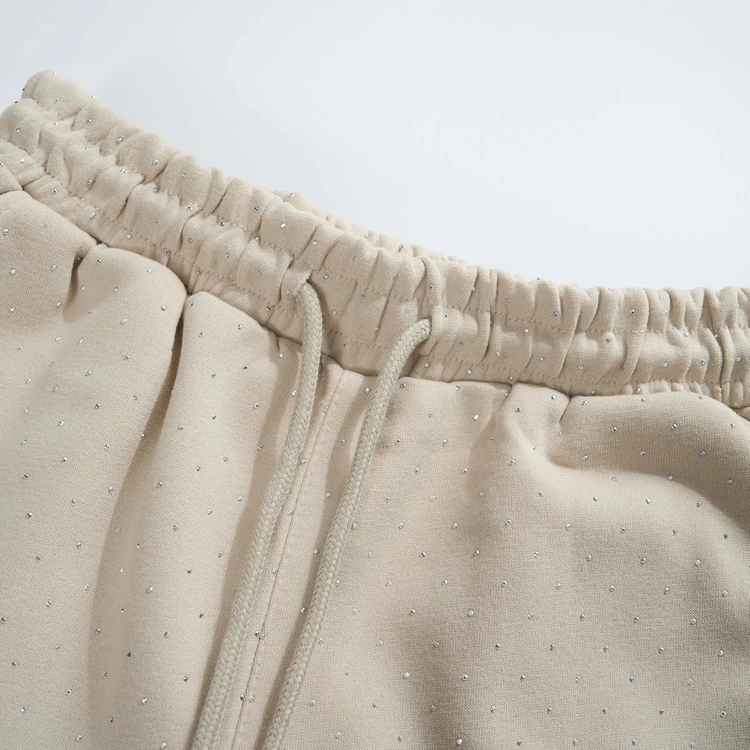 Womens Two Piece Polka Dot Loungewear Set: Hoodie Wide Leg Pants Casual Soft Breathable Cotton Blend Relaxed Fit