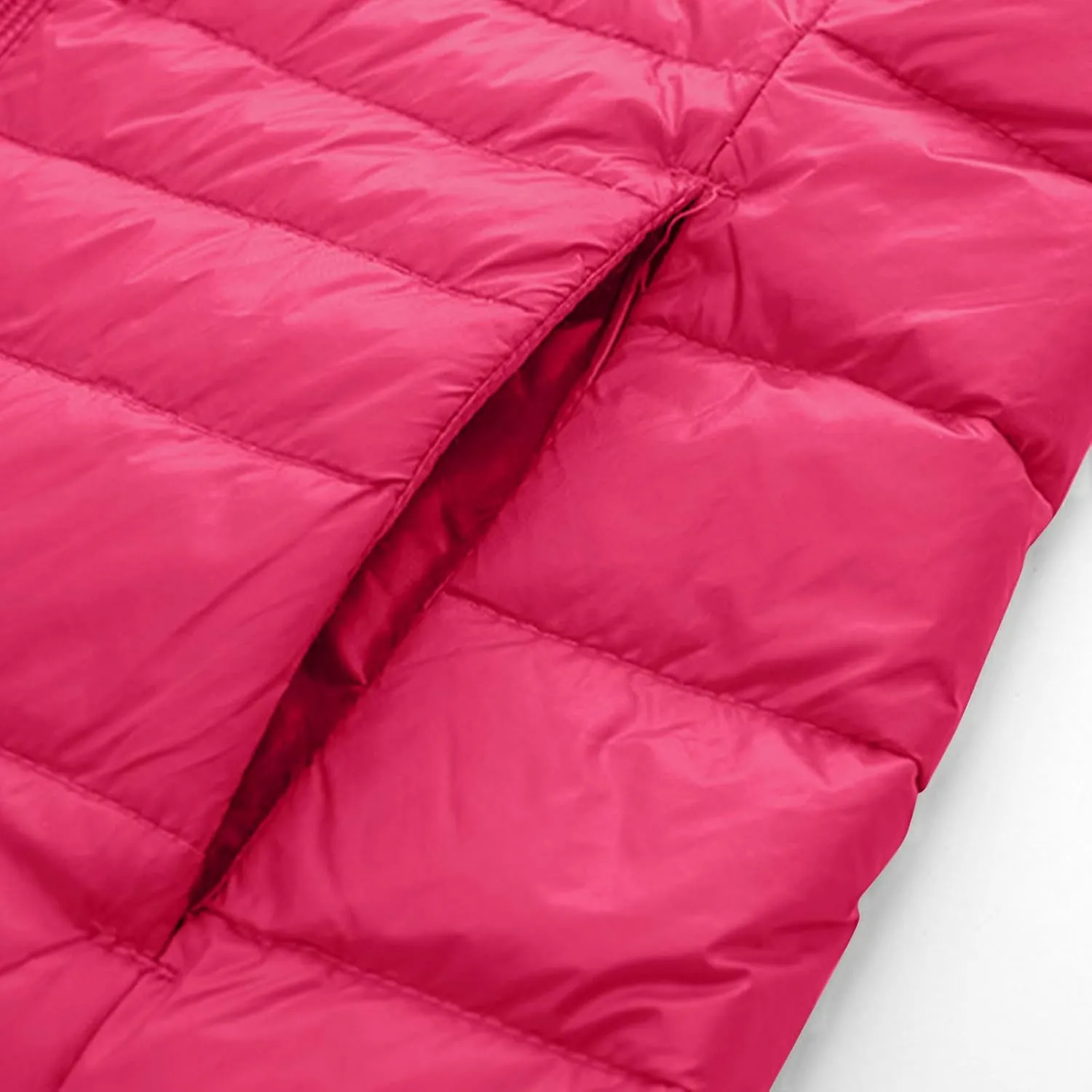 Womens Winter Coats Lightweight Quilted Jackets Thicken Warm Puffer Jackets Long Down Coats Slim Fit Windproof Outwear